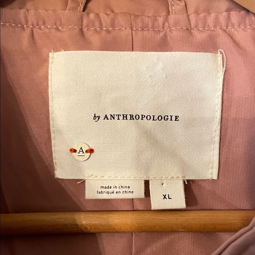 NWT By Anthropologie '98 Bomber Jacket Mauve Size XL - Picture 5 of 7